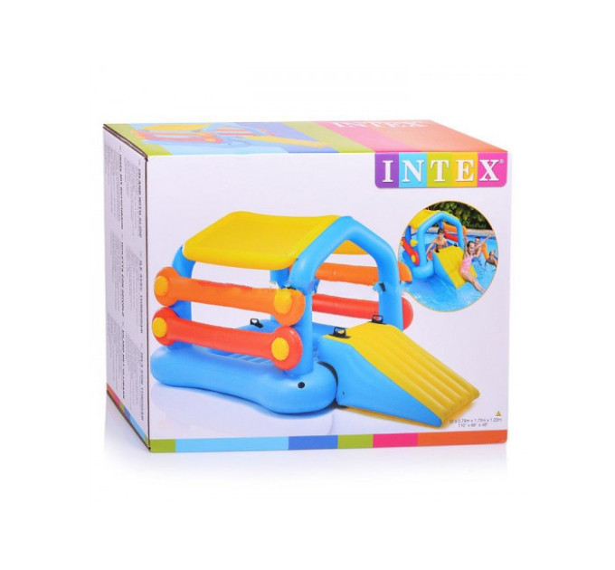 58294 Игровой центр 279х173х122см "Домик" с горкой, от 9 лет