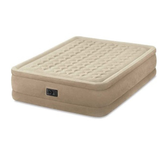 64458 Надувная кровать 152х203х46см "Ultra Plush" встр.нас. 220В, до 272кг