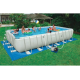 26362 Каркасный бассейн Ultra Frame 732х366х132см, 31805л, песч.фил.-насос 7900л\ч, лестн., тент, подст.