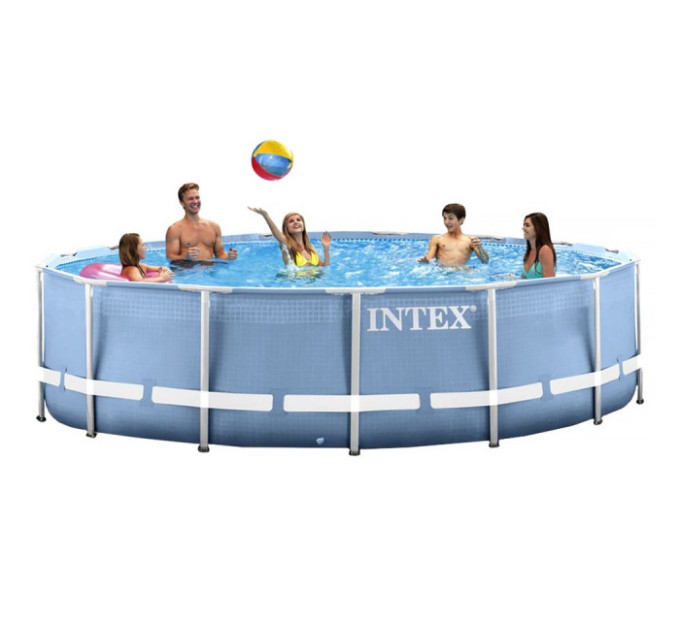 28736 Каркасный бассейн Prism Frame 457x122см, 16805л, фил.-насос 3785л/ч, лестница, тент, подстилка