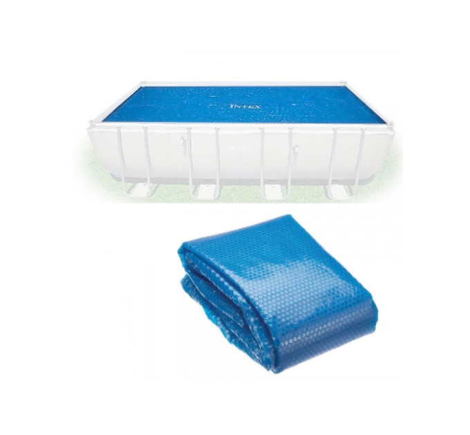 29026 Солнечное покрывало для бассейна Rectangular Frame 549x274см (538x253см, 160мкр (150g/m2))