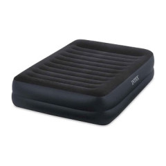 64422 Надувная кровать Pillow Rest Raised Bed 99х191х42см с подголовником, встроенный насос 220V