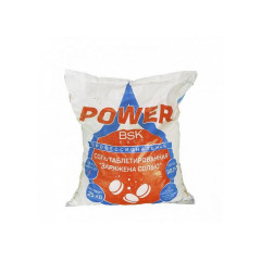 00024758 Соль таблетированная 25 кг "BSK POWER PROFESSIONAL" NaCL 99,95 %