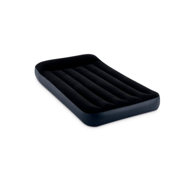 66779 Надувной матрас 99х191х23см "Classic" с подголовником, встр.насос 220В, до 136кг