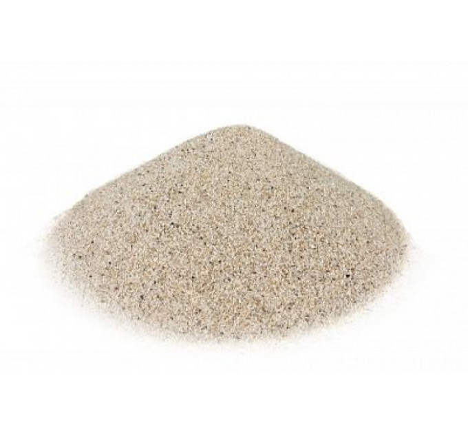 П102 Песок кварцевый (дробленый) для песочного фильтра, фракция 0.8-1.2мм, 25кг