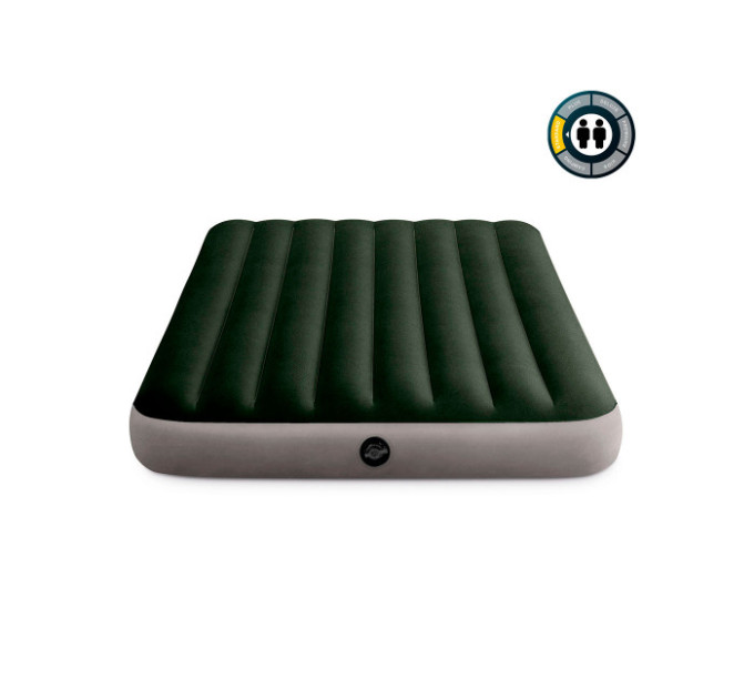 64778 Надувной матрас 137х191х25см "Prestige" насос на батарейках (6хС), до 272кг