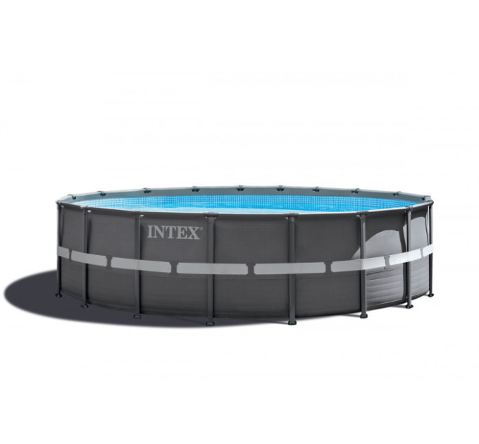 26324 Каркасный бассейн ULTRA XTR FRAME 488х122см ,19156л, песочн.фил.-насос 4500л\ч, лестница, тент, подстилк