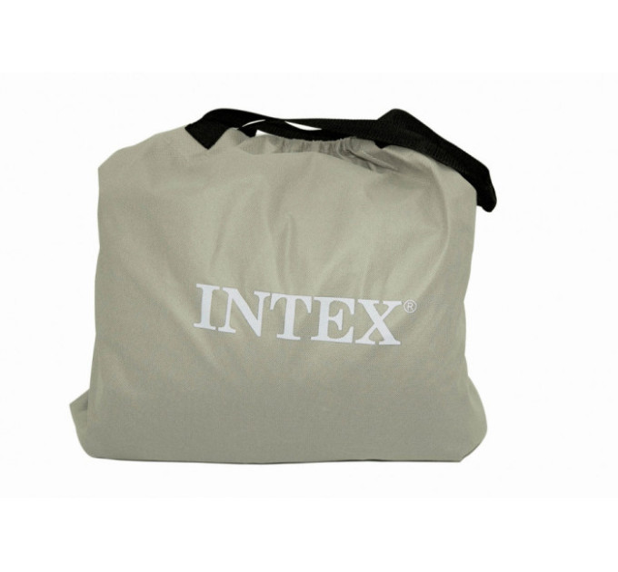 66724 Надувной матрас ортопедический темн.серый 137х191х23см