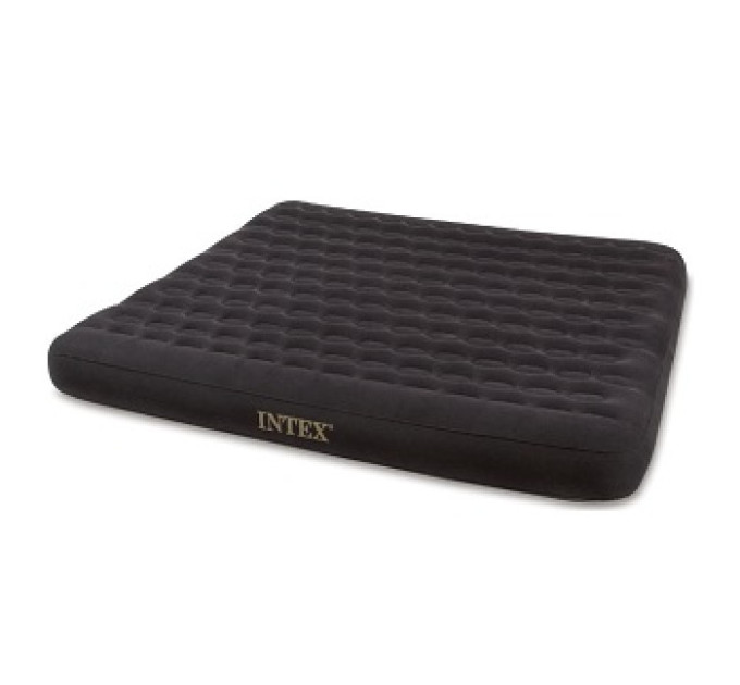 66724 Надувной матрас ортопедический темн.серый 137х191х23см
