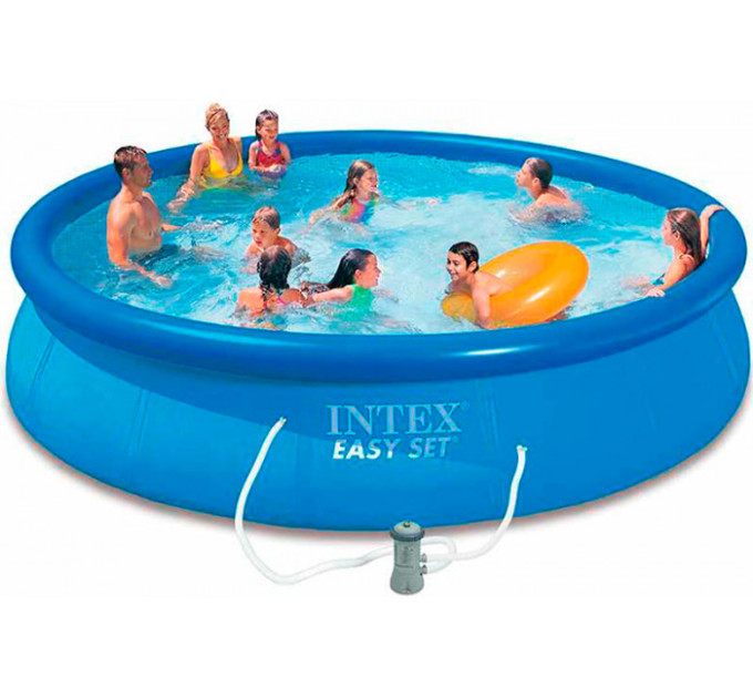 28162 Бассейн Easy Set 457х91см, фильтр-насос 2006 л/ч