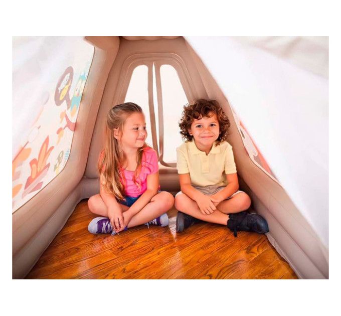 48634 Игровой домик 127х112х116см "Кемпинг" 3-6 лет