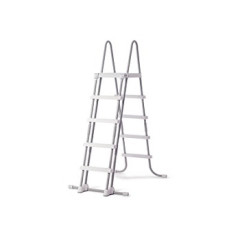 28074 Лестница для бассейнов до 132см, 4 ступеньки, с площадкой, с защитой