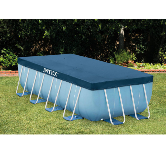 28037 Тент для каркасного бассейна Rectangular Frame 400х200см (389х184х20см)