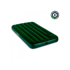 66927 Надувной матрас 99х191х22см, встр. ножной насос, до 136кг