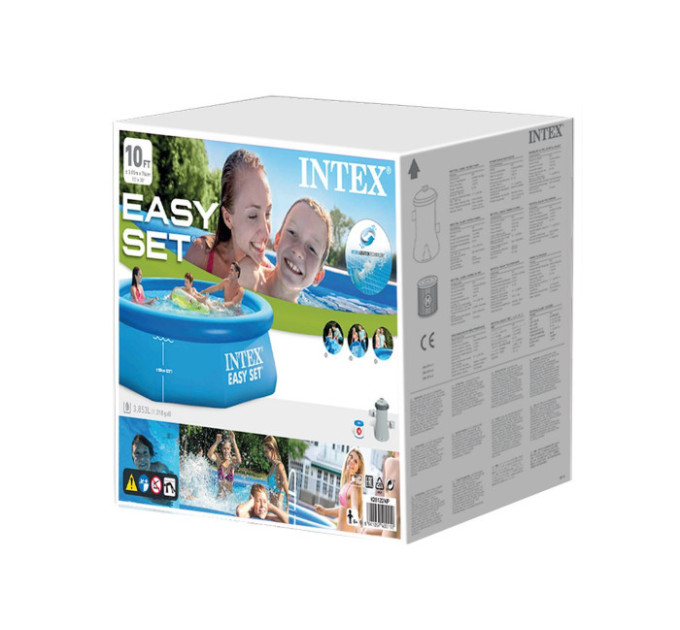 28122 Бассейн Easy Set 305х76см, 3853л, фил.-насос 1250л/ч