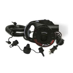 66624 Насос электрический Quick-Fill, 220В от бытовой сети, 3 насадки со шлангом в комплекте