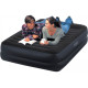 64424 Надувная кровать Pillow Rest Raised Bed 152х203х42см с подголовником, встроенный насос 220V