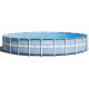 28762 Каркасный бассейн Prism Frame 732x132 см, 47241л, фильтр-насос 9463л/ч, лестница, тент, подстилка