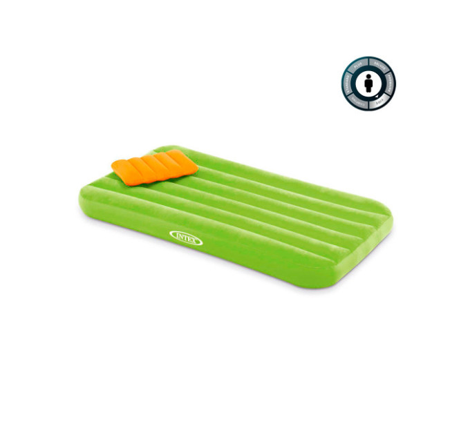 66801 Детский надувной матрас 88х157х18см "Cozy Kids" 3-10 лет, 3 цвета