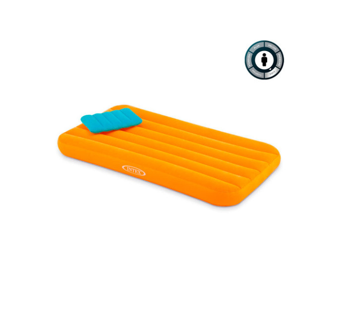 66801 Детский надувной матрас 88х157х18см "Cozy Kids" 3-10 лет, 3 цвета