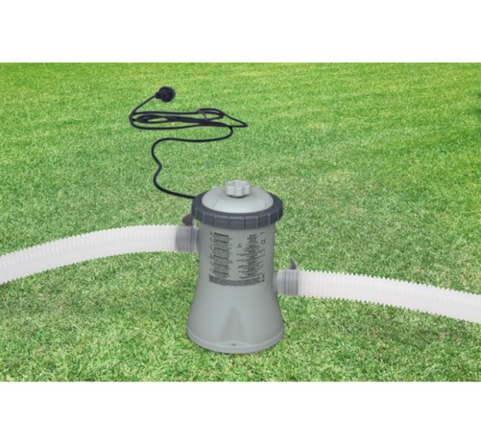 28702 Каркасный бассейн Prism Frame 305x76см, 4485л, фил.-насос 1250л/ч