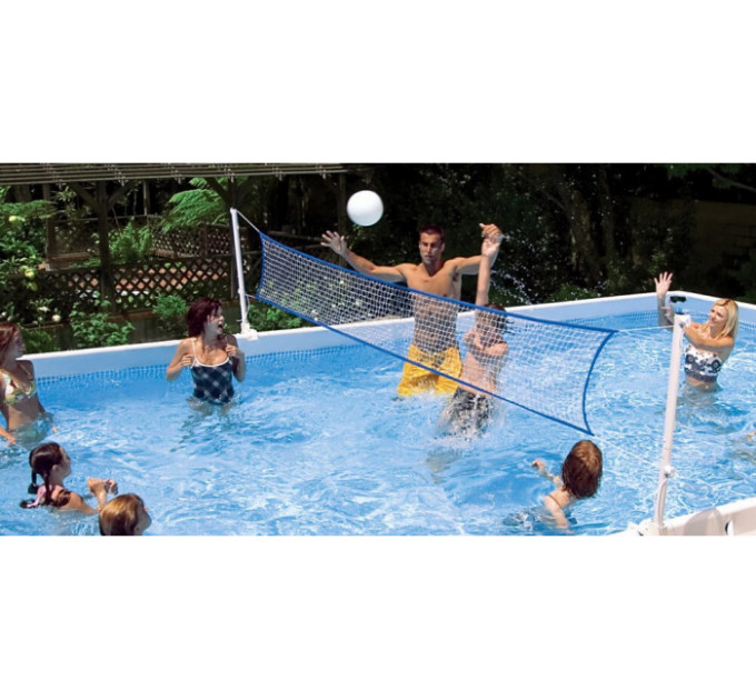 28366 Каркасный бассейн Ultra Frame 732x366x132см, 31805л, ком.фил.-нас, лест, тент, подс, наб.д/чис, воле