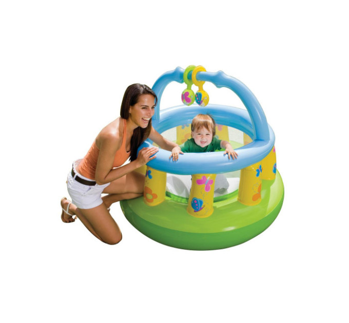 48474 Надувной манеж 130х104см, 9-18 мес