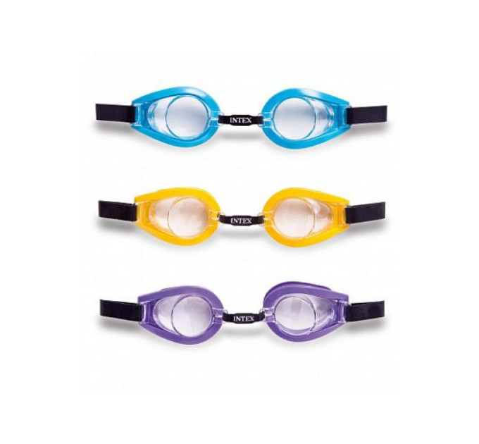 55612 Очки для плавания "Play Tri-Pack", от 8 лет, 3 цвета, на блистере