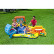 57444 Игровой центр 249х191х109см "Динозавр" с разбрызгивателем, гор. и игруш., 310л, до 81кг, от 2 лет