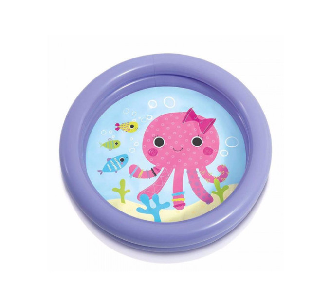 59409 Детский надувной бассейн 61х15см "Первый бассейн" 17л, 1-3 лет, 2 вида