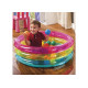 48674 Игровой бассейн 86x86x25см "Радуга" с мячами (50шт), 1-3 лет