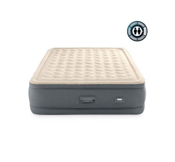 64926 Надувная кровать 152х203х46см "Premaire Elevated" встр.нас. 220В, до 272кг