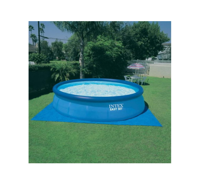 28176 Бассейн Easy Set, 549х122см, 20647л, фильтр-насос 5678л/ч, лестница, тент, подстилка