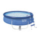 28176 Бассейн Easy Set, 549х122см, 20647л, фильтр-насос 5678л/ч, лестница, тент, подстилка