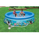 28126 Бассейн Easy Set, 305х76см, "Океанский Риф", 3853л, фильтр-насос 1250л/ч