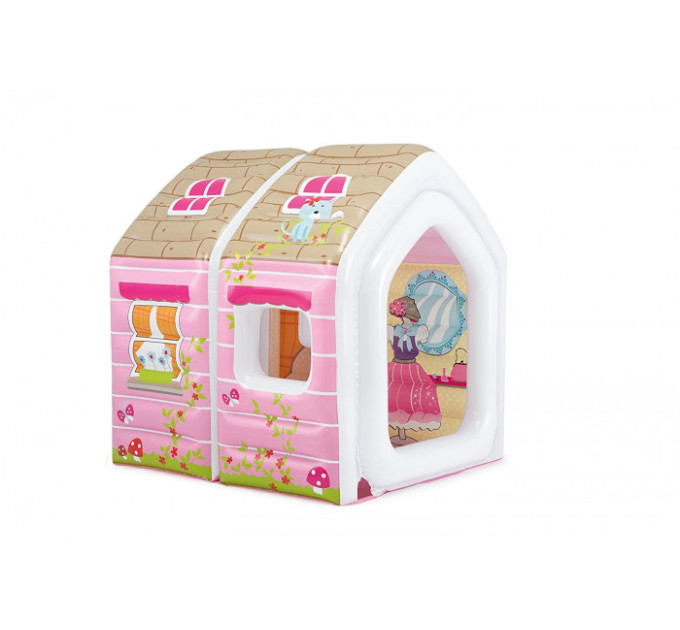 48635 Игровой центр 124х109х122см "Домик Принцессы" с креслом и пуфиком, 2-6 лет