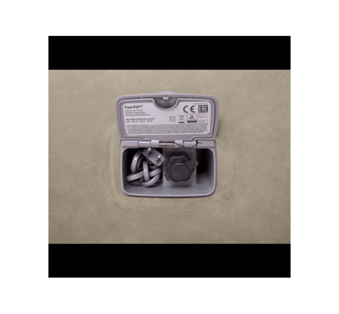 64936 Надувная кровать 152х203х51см "Premaire ThermaLux" встр.нас. 220В, до 272кг