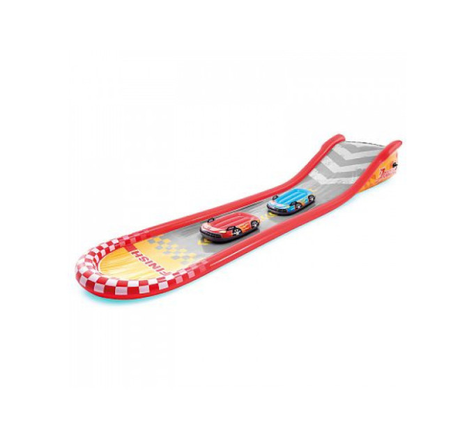 57167 Водная дорожка 561х119х76см "Гоночная трасса" с 2-мя машинами, до 100кг, от 6 лет