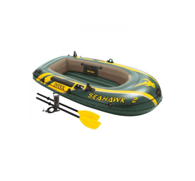 68347 Надувная лодка "Seahawk 2" 236х114х41см, вёсла 59623, насос 68612, до 240кг