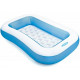 57403 Детский надувной бассейн 166х100х25см, с надувным дном, 90л, от 2 лет