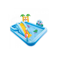 57161 Игровой центр 244х198х71см "Приключения в джунглях" с разбрыз, горк и игруш, 493л, до 81кг, от 2 лет 57161 Игровой центр 244х198х71см "Приключения в джунглях" с разбрыз, горк и игруш, 493л, до 81кг, от 2 лет