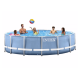 26734 Каркасный бассейн Prism Frame 457х107см, 14614л, фил.-насос 3785л\ч, лестница, тент, подстилка