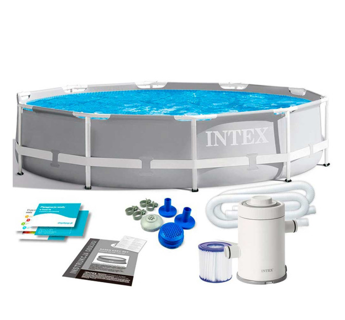 26702 Каркасный бассейн Prism Frame 305x76см, 4485л, фил.-насос 1250л/ч