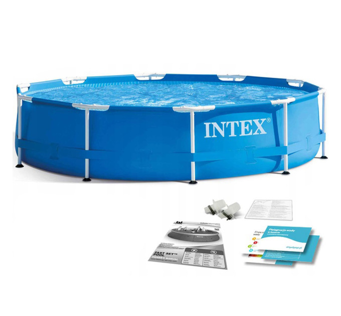 28200 Каркасный бассейн Metal Frame 305х76см, 4485л