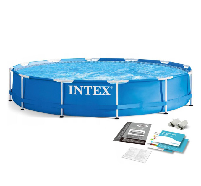 28210 Каркасный бассейн Metal Frame 366х76см, 6503л