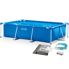 28272 Каркасный прямоугольный бассейн 300х200х75см, 3834л