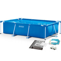 28270 Каркасный прямоугольный бассейн 220х150х60см, 1662л
